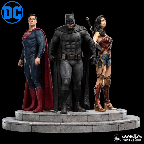 Weta Collectibles Zack Snyder's Justice League Trinity Series Statue Set of 3